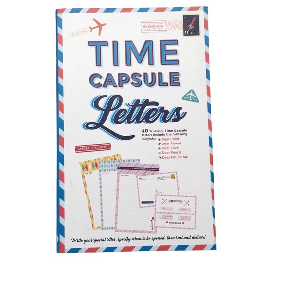 Time Capsule Letters Read Me Future Opening Gifts Book - Picture 1 of 5
